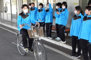 １年生　自転車免許講習