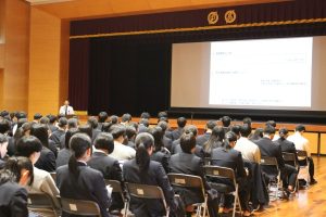 第3学年　推薦入試説明会
